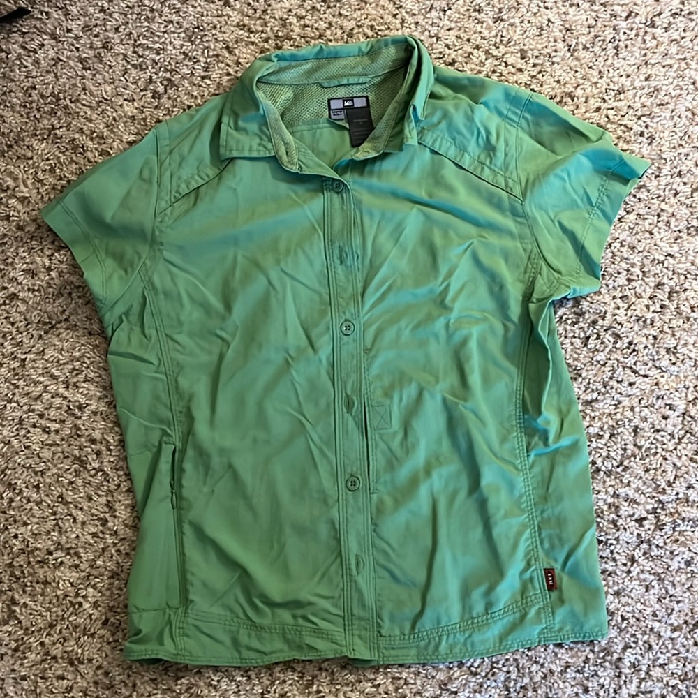 REI UPF 30+, button down